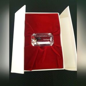 Swarovski vintage crystal plaque